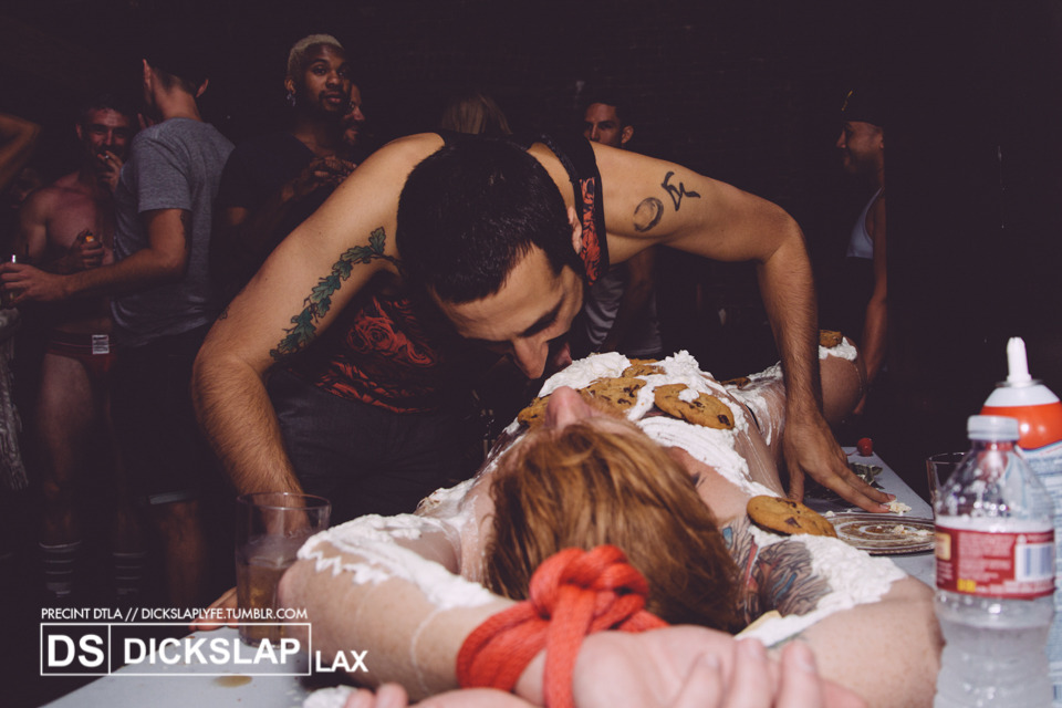 dickslaplyfe: The Dickslap WHORE D’OEUVRES with Bennet Anthony, at Precinct, Los