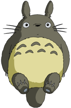 muffinhugs:  Transparent floating Totoro for your dash~