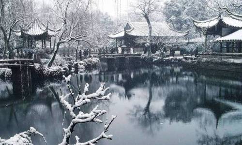 fuckyeahchinesegarden: Chinese garden in winter