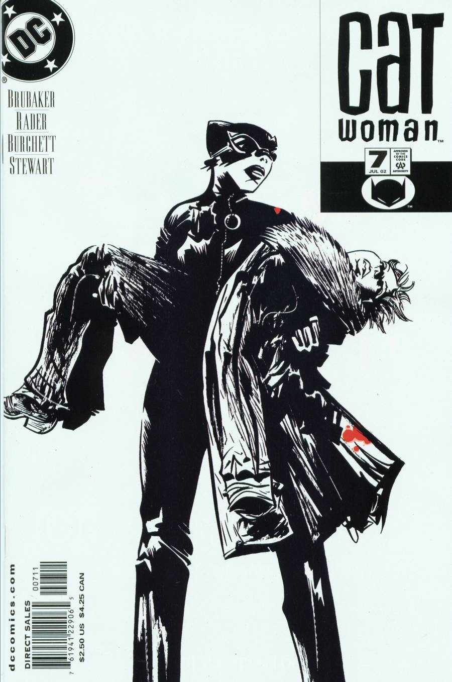 beatscomicsandlife:
“ Catwoman vol. 2 issue 7 cover by Paul Pope
”