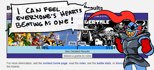 ahahahahai love Melee, i really do, but this is just too goodgo and make Undyne proud folks