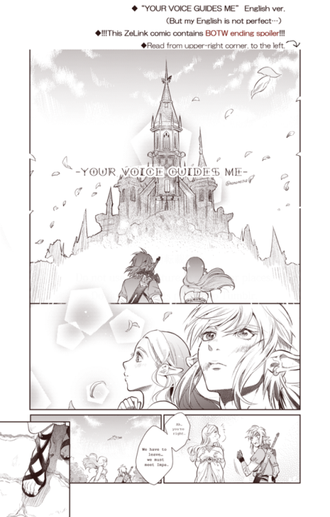 nanamename: I made my ZeLink comic English ver!My English is not perfect,so I hope that I could make