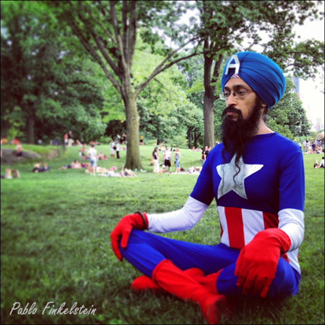 superheroesincolor:  The Adventures of Sikh Captain America “Not all superheroes