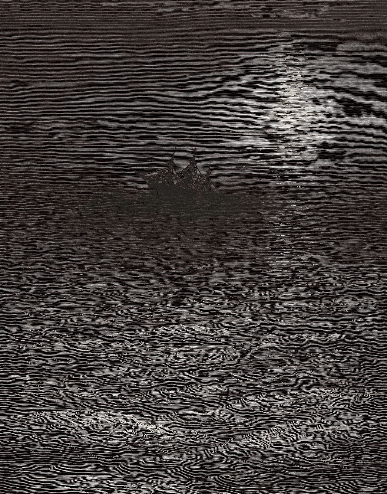 magictransistor:  Gustave Doré, The Rime of the Ancient Mariner, 1876. 