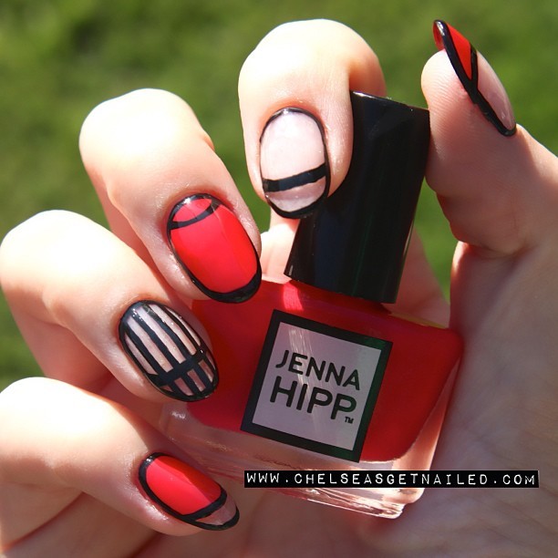 Love this red polish from @jennahipp’s #whatshotnow nail collection! It’s called Private Getaway ❤️ #jennahipp #beautysmostwanted #costco
