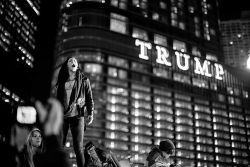 feministbatman:  Trump Protest, New York City, 11/9/2016. Shot by Peter Medlock 