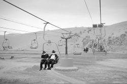 mpdrolet:  Cable car, Ordos, Inner Mongolia, China,January 2008 Heinrich Völkel 