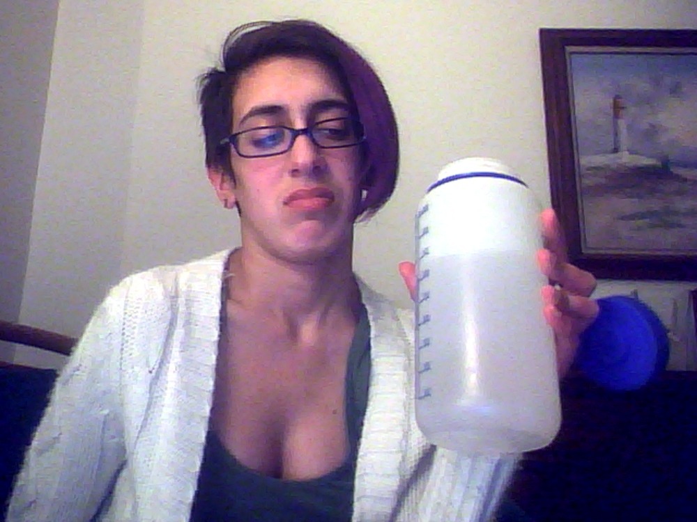 the only way for me to drink this copious amount of water is to sip it forever ugghh