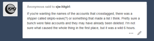 &hellip;..So fake accounts are being associated with antis? I mean, its still wrong what happene