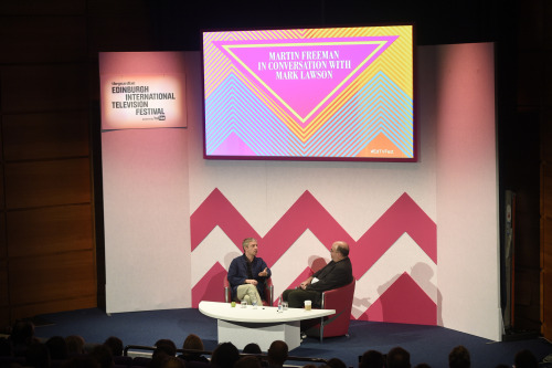 blackstarjp:[HQ] Martin Freeman at Edinburgh international television festival! www.flickr.c