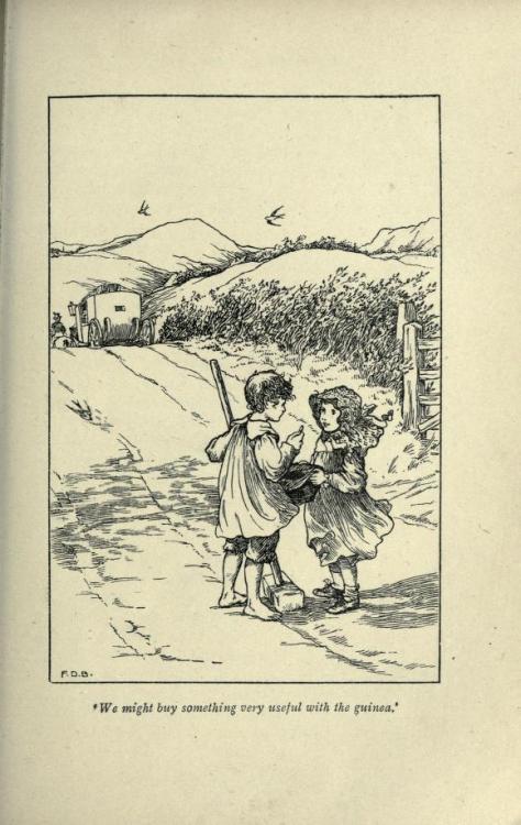 Illustration from “Old Fashioned Tales”, selected by E. V. Lucas, with illustrations by 