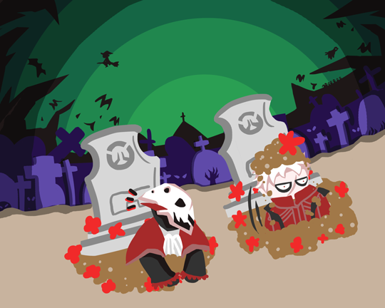 fishlimbed:On the night when the dead comes back to life, one vampire finds love