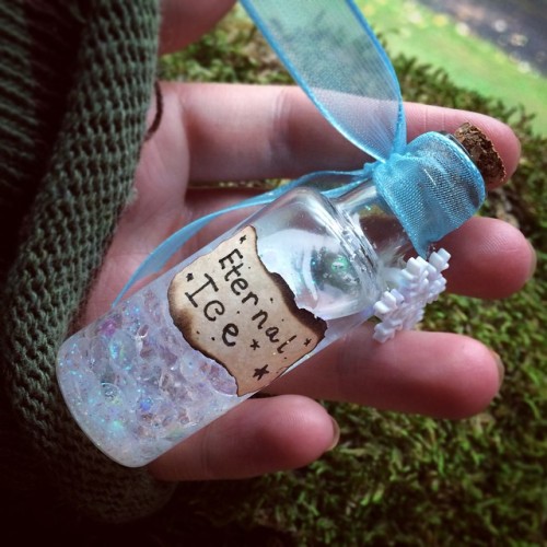 This gal made these magic bottles and they&rsquo;re amazing.  via