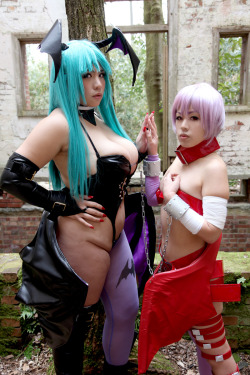 Darkstalkers - Morrigan &amp; Lilith (Chouzuki Maryou&amp;suzuka itsuki) 1-11