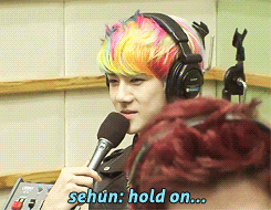 pandreos:  sehun gets teary after suho read his message to all the members    