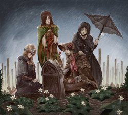 darksoulsartblog:    All Souls Day   by SaneKyle