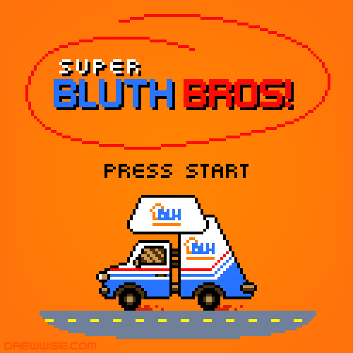 drewpixel:  SUPER BLUTH BROS! ♥ I made this awhile back!Check out the full animated
