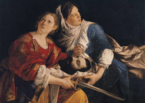 fordarkmornings: Compilation: Armed Women in Art Judith and her Maidservant. Artemisia Gentiles