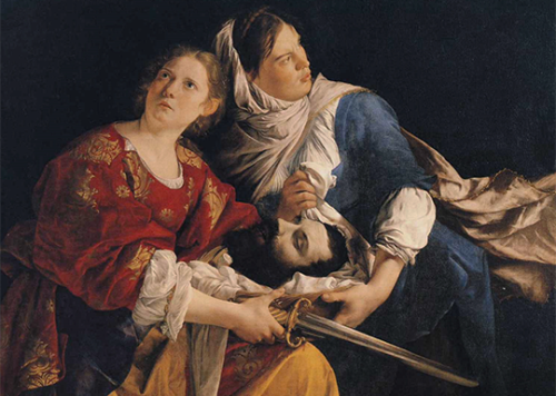 fordarkmornings:Armed Women in ArtGiuditta con la sua ancella. Artemisia Gentileschi (Italian, 