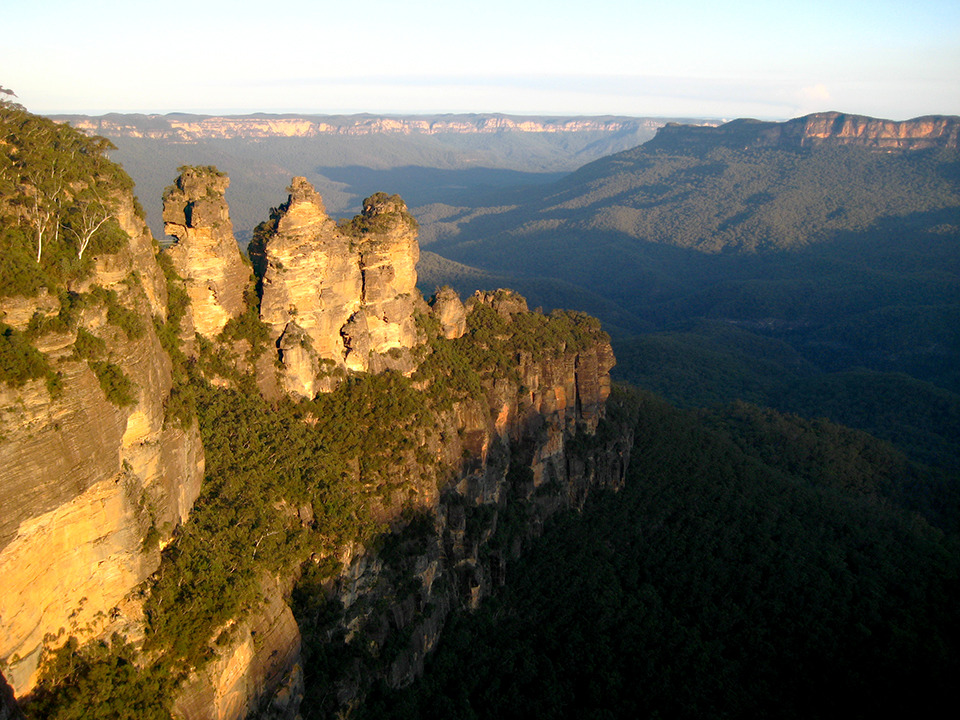 Dusk at The Blue Mountains, New South Wales, Australia