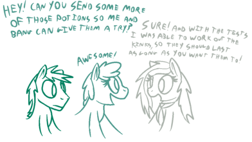 Quick doodlecomic to cap off the Spesmare adventures (for now), featuring a guest apperance by Pablo