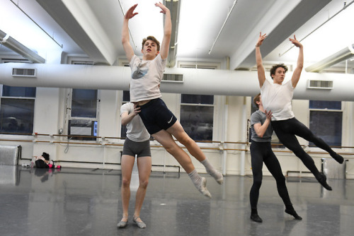 DUNCAN McILWAINE & THOMAS BRUN: American Ballet Theatre Studio Company. Photo by Nir Arieli