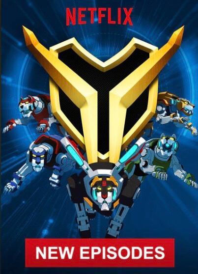 vld-news:Some of the current Voltron art and stills on Netflix