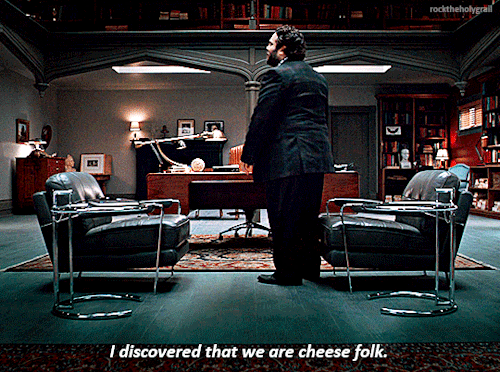 rocktheholygrail:Hannibal 1x07 - “Sorbet” On the one hand, this scene is just flat-out hilarious. Bu
