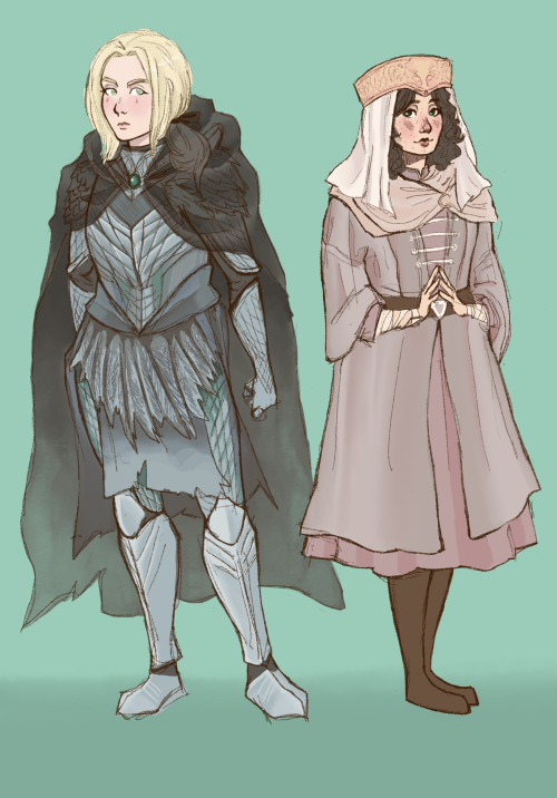 My Favorite Bloodborne Ladies In Elden Ring Attire! Maria In Black Knife Assassin Armor, And Adeline