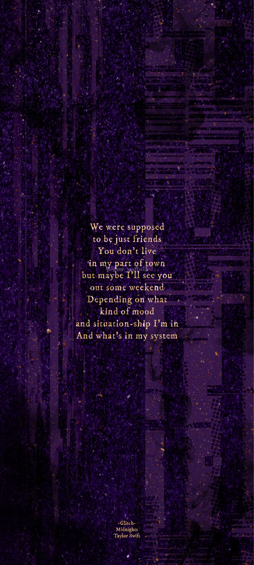 Taylor Swift - Glitch (Lyrics) 