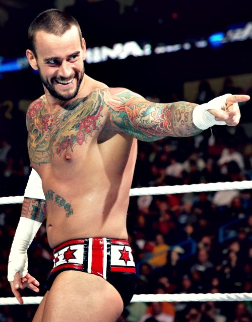 kaylaahh143: CM Punk, you sexy mother fucker, you.