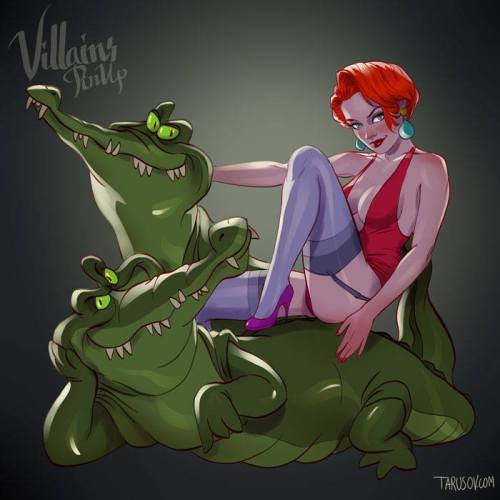 pinuparena:    “Disney Villains Pin-Ups” porn pictures