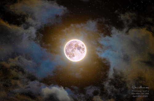 without-ado:Full Pink Moon in Scorpio by Rami Ammoun (Apr. 2021)