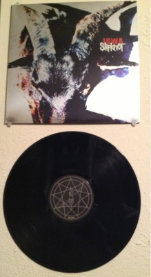 Close Up Shots Of My Slipknot Iowa Record On My Wall