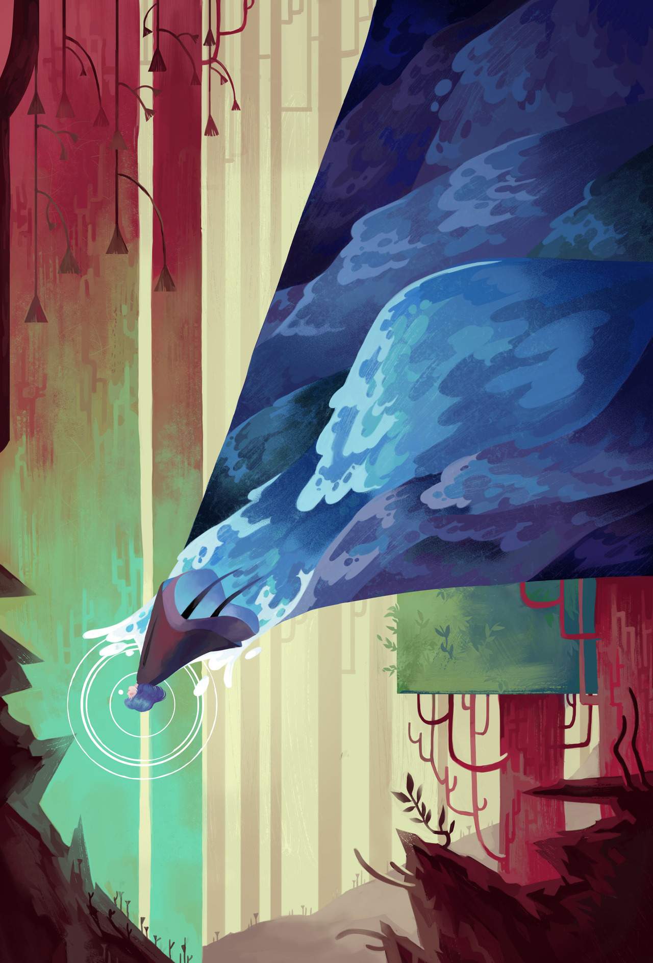 thedustyleaves: Completely forgot to upload this to my tumblr! I worked on this piece