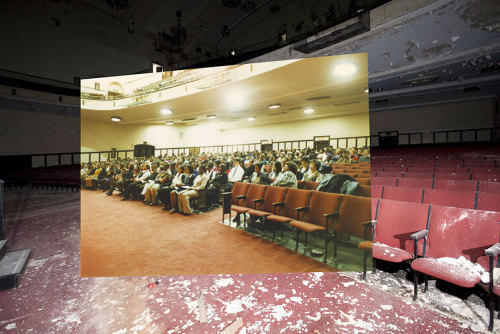 taktophoto:  Then and Now Photos of Abandoned Detroit School 