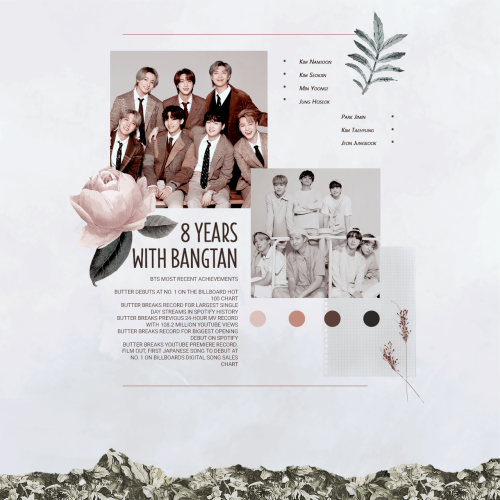 BTS 8TH ANNIVERSARY FAMILY PORTRAIT #1