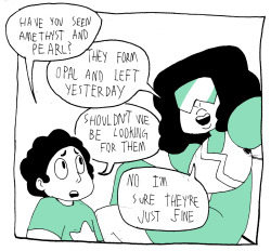 mimicteixeira:  not everything are jokes this was a good steven bomb everyone learn a lot from everyone, like peridot learn that greg can’t fly 