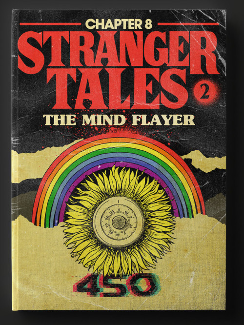 wilwheaton:  archiemcphee:  Brazillian illustrator and designer Butcher Billy (previously featured here) turned each episode from Stranger Things Season 2 into a worn and dog-eared vintage paperback book cover. Together they’re Stranger Tales: The Second