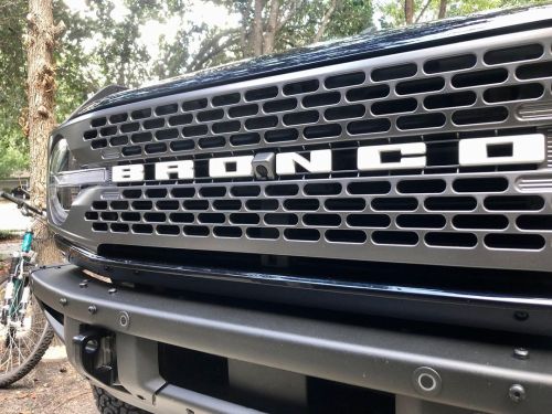 We are out having fun in the all-new @fordbronco 2-door Badlands edition and have to say, this truck