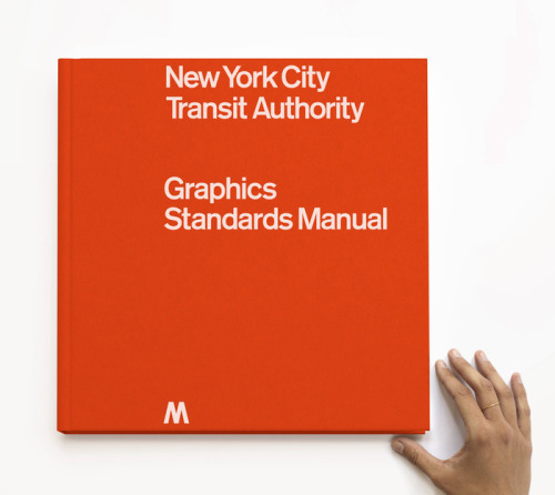 Full-size reissue of the NYCTA Graphics Standards Manual - Kickstarter