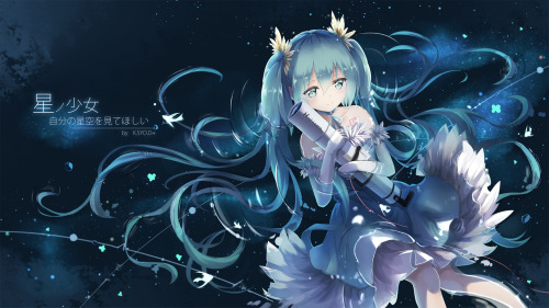 Day 417: Hatsune Miku1080p versionCredit to K.SYO.D+