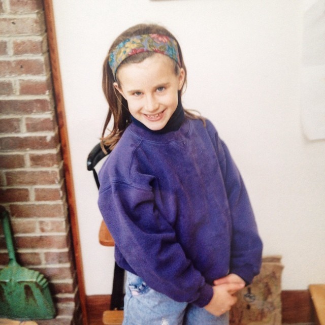 That headband is aces. #tbt #90s