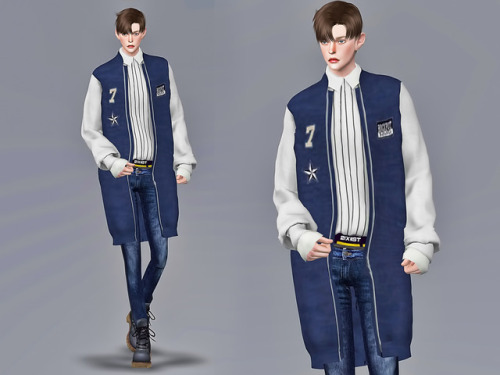 meeyou-x: M Aaron blouson  29 swatches / top / only male do not re upload other sites. do not re-edi