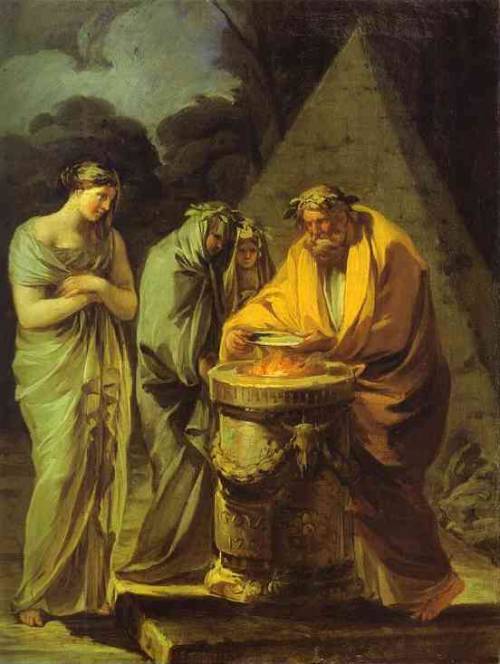 Roman PriestsFrancisco Goya, The Sacrifice to Priapus-The Sacrifice to VestaThis is a list of the mo