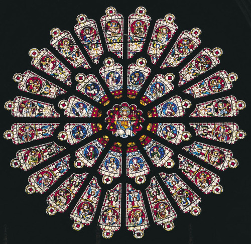renaissance-art:  Medieval Rose Windows