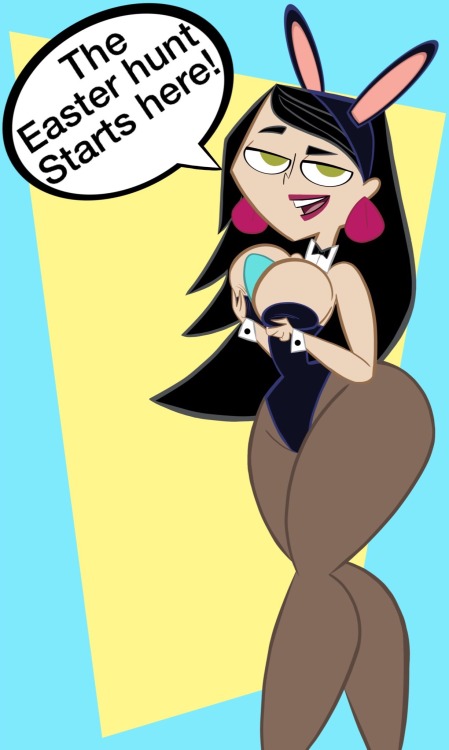 codykins123:Easter: Sexy Easter Hunt + Alternate Version by Codykins123 Here’s yet another Easter drawing for this week. Today features the Habbo girl from the Habbo Hotel short declaring Easter hunt starts in between her cleavage XD.And here’s an