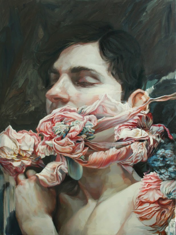 culturenlifestyle:  Enigmatic Surreal Portraits Are Enraptured by Nature Artist