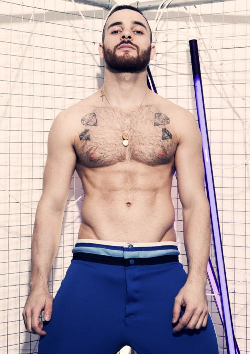 kaltblut-magazine:  BIAGIO GALOTTI! IN JEREMY SCOTT FOR ADIDAS 