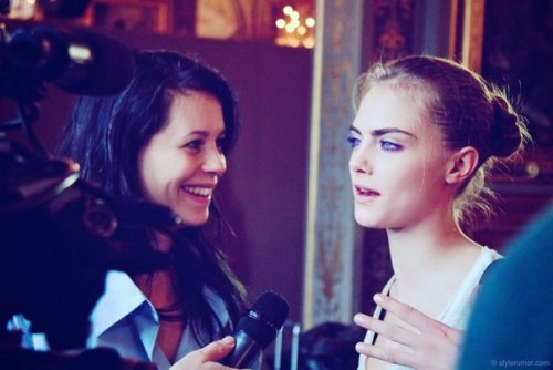 cara-made-me-do-it:Backstage: Stella McCartney F/W 2013 - Paris 2012